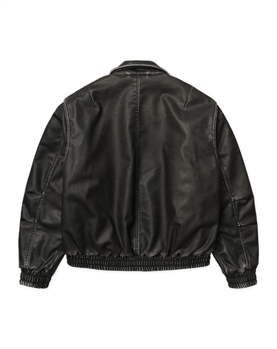 Woodbird - WBBue Washed Jakke - Washed Black